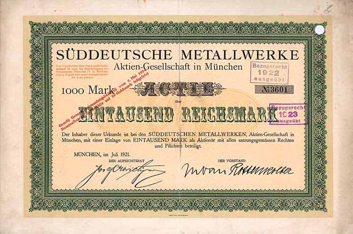 Süddeutsche Metallwerke AG