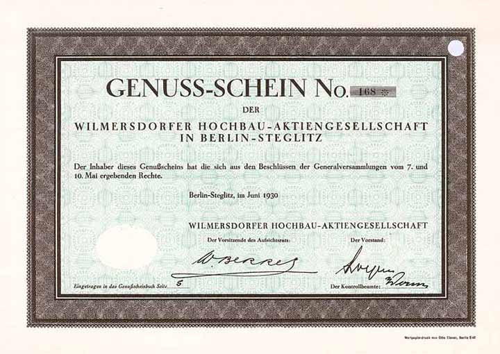 Wilmersdorfer Hochbau-AG