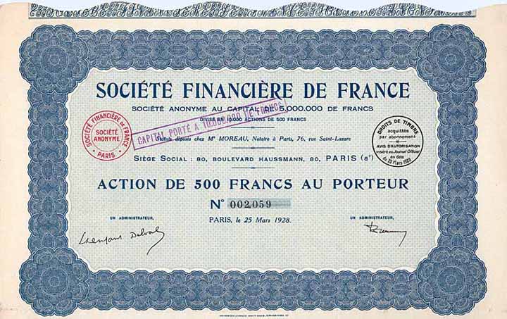 Société Financiére de France