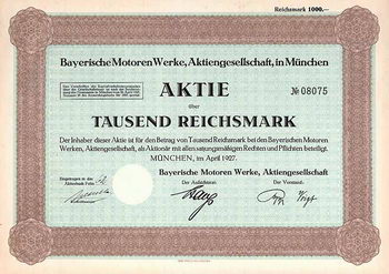 Bayerische Motoren Werke AG