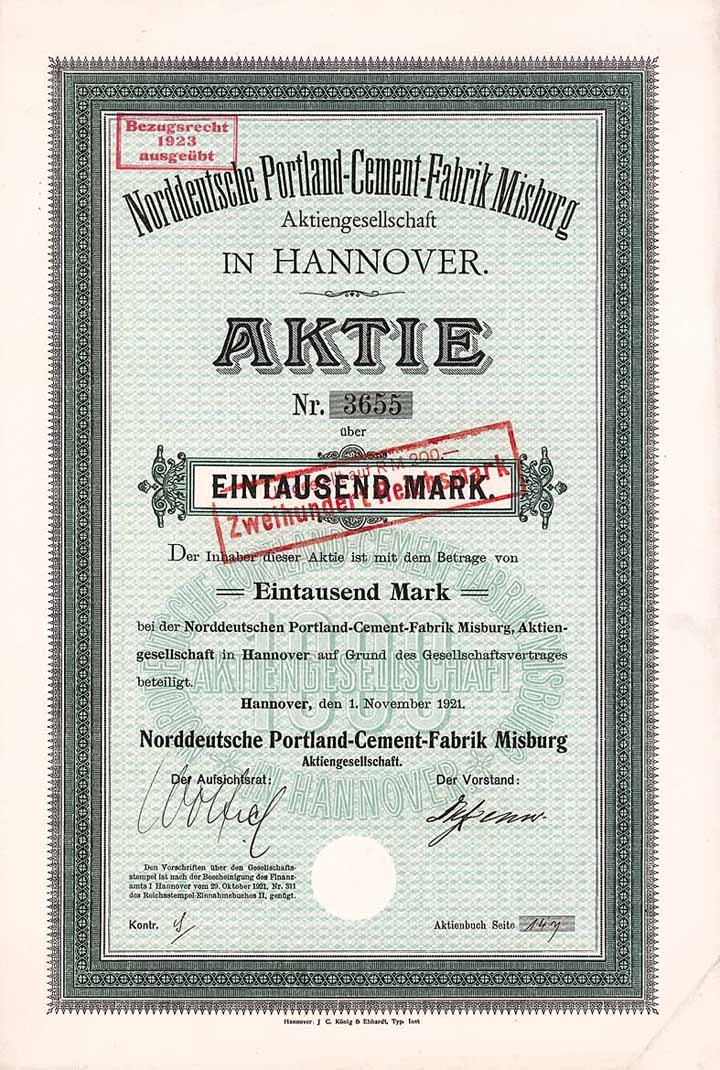 Norddeutsche Portland-Cement-Fabrik Misburg AG