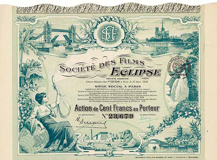 Soc. de Films “Éclipse” S.A.