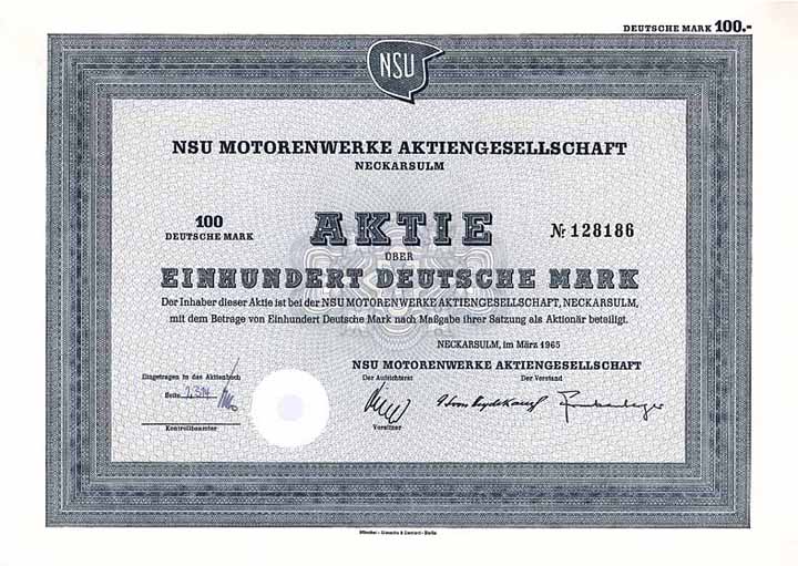 NSU Motorenwerke AG