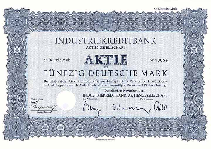 Industriekreditbank AG