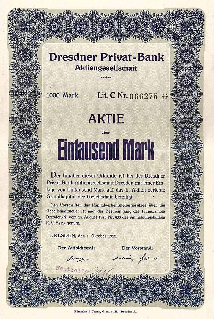 Dresdner Privat-Bank AG