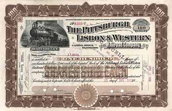 Pittsburgh, Lisbon & Western Railroad