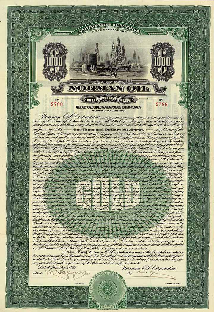 Norman Oil Corp.