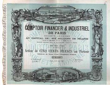 Comptoir Financier & Industriel de Paris S.A.