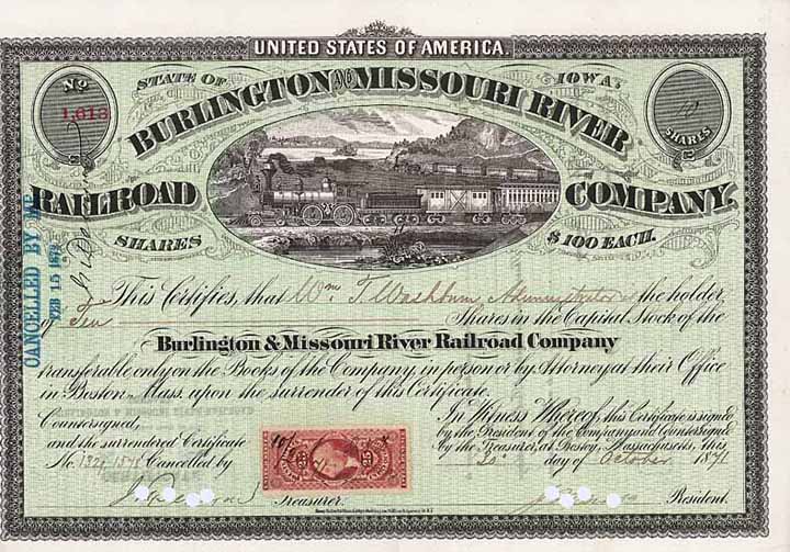 Burlington & Missouri River Railroad