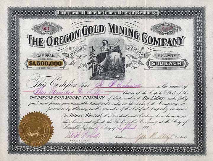 Oregon Gold Mining Co.