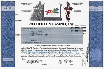 Rio Hotel & Casino Inc.