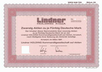 Lindner Holding KGaA