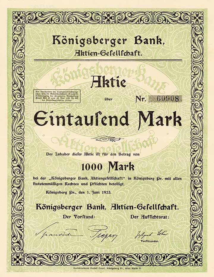 Königsberger Bank AG