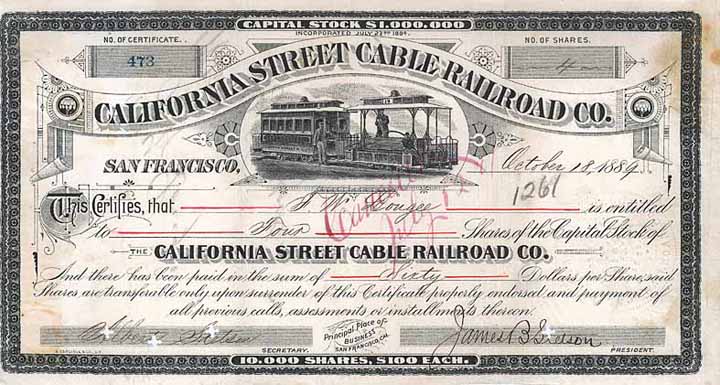 California Street Cable Railroad