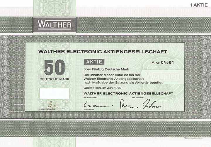 Walther Electronic AG