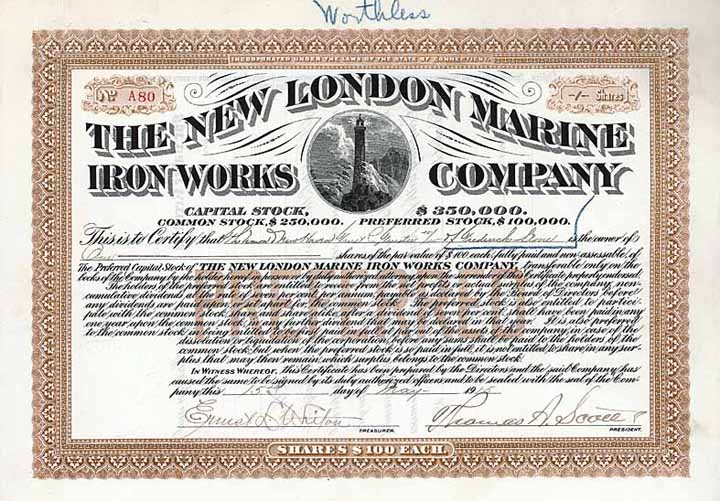 New London Marine Iron Works Co.