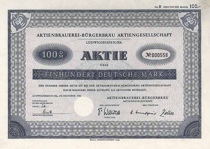 Aktienbrauerei-Bürgerbräu AG