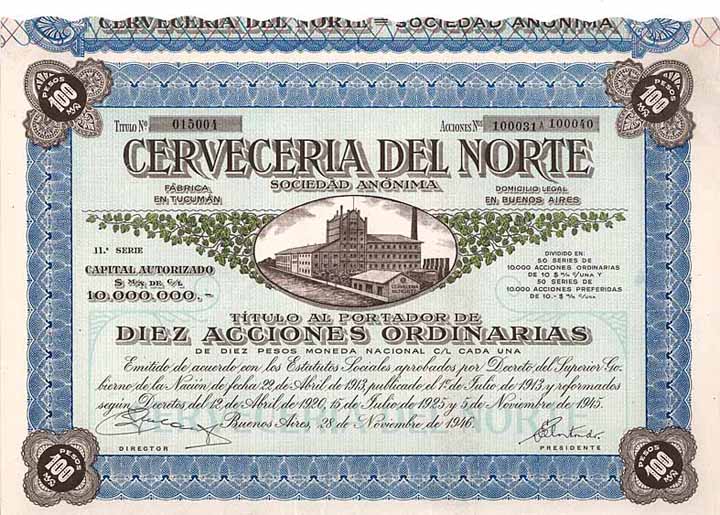 Cerveceria del Norte S.A.