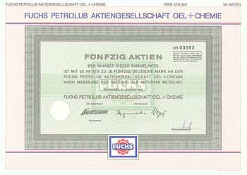 Fuchs Petrolub AG Oel + Chemie