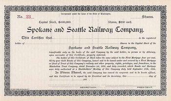 Spokane & Seattle Railway