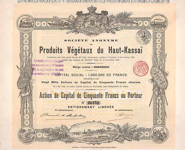 S.A. des Produits Végétaux du Haut-Kassai