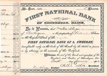 First National Bank of Skowhegan