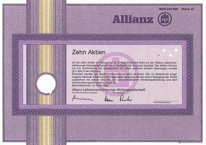 Allianz Lebensversicherungs-AG