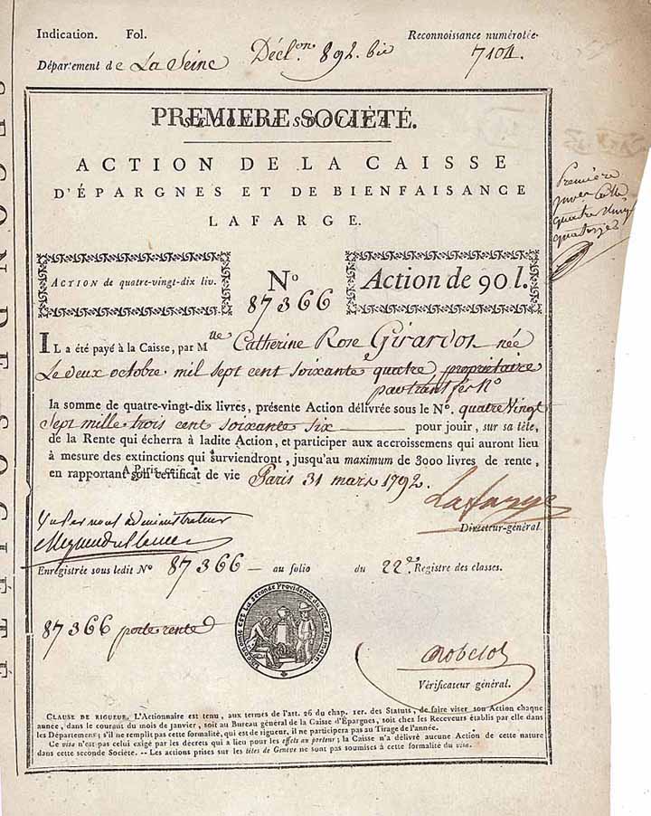 Caisse d’Épargnes et de Bienfaisance