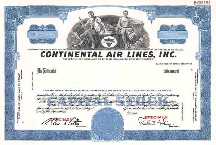 Continental Air Lines, Inc.