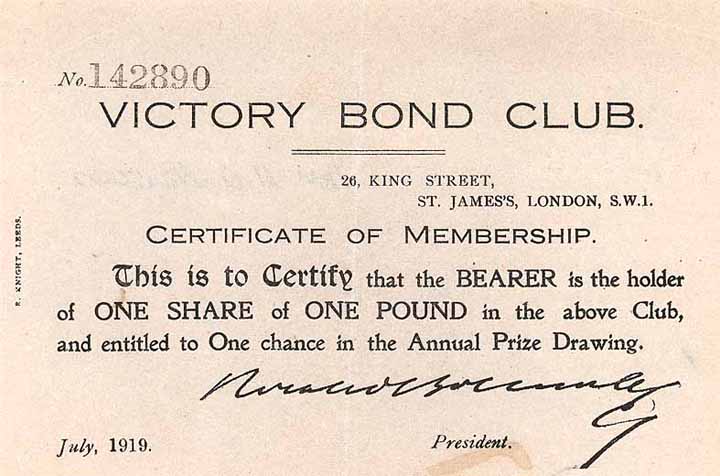 Victory Bond Club