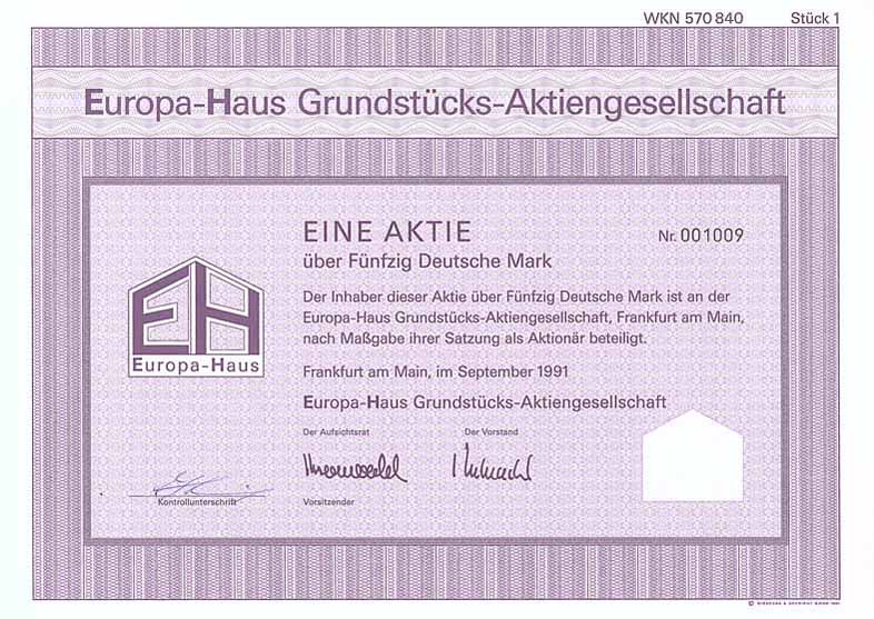 Europa-Haus Grundstücks-AG