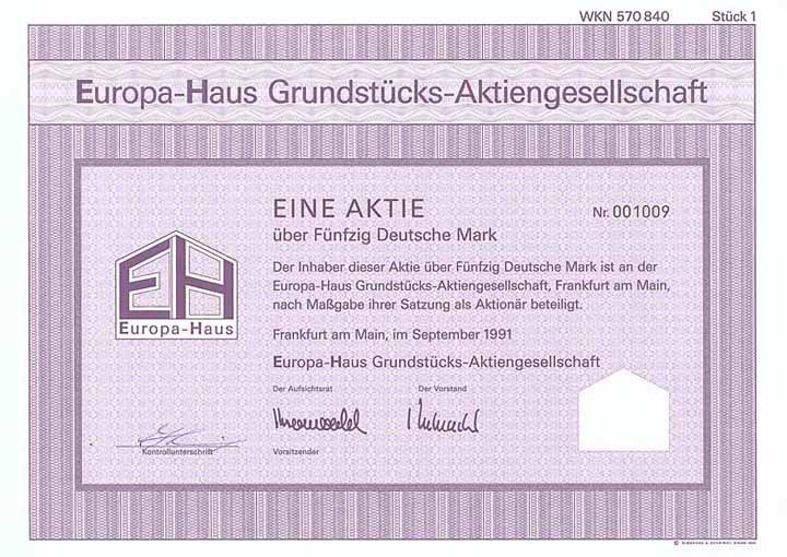 Europa-Haus Grundstücks-AG