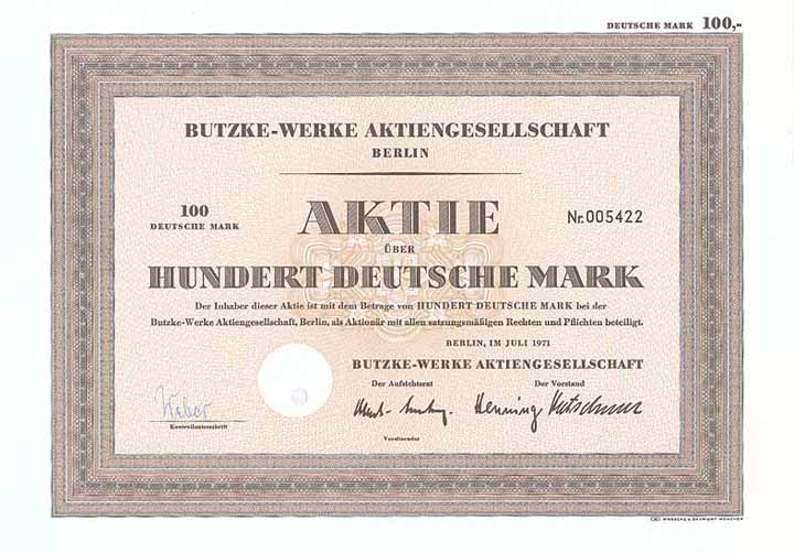 Butzke-Werke AG