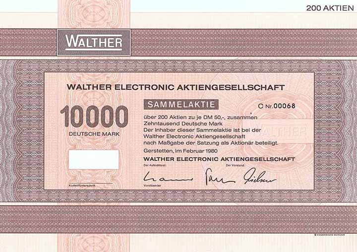 Walther Electronic AG