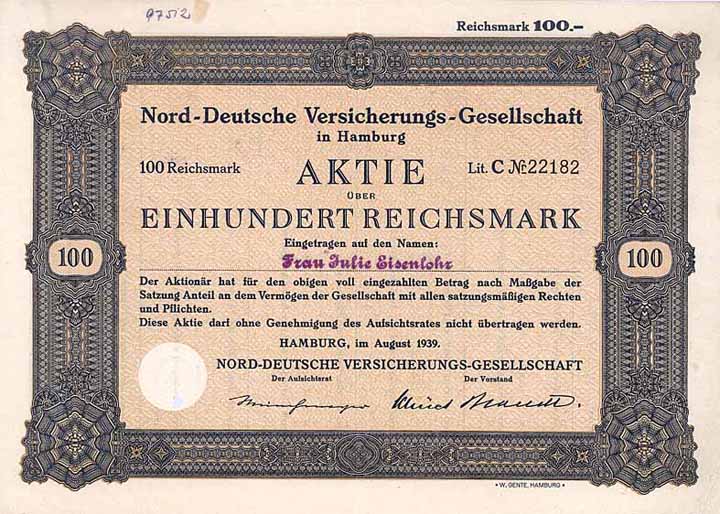 Nord-Deutsche Versicherungs-Gesellschaft