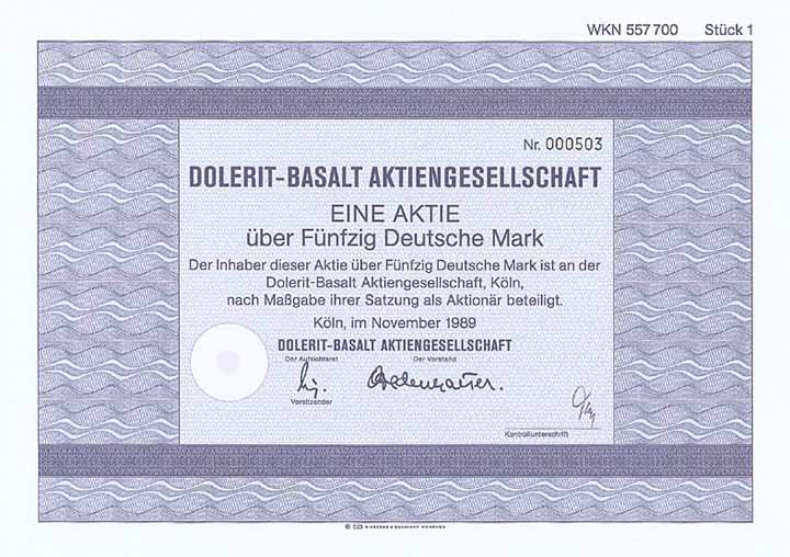 Dolerit-Basalt AG