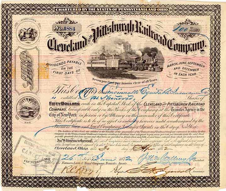 Cleveland & Pittsburgh Railroad