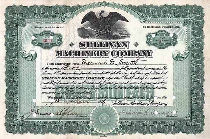 Sullivan Machinery Co.