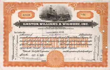 Gaston, Williams & Wigmore Inc.