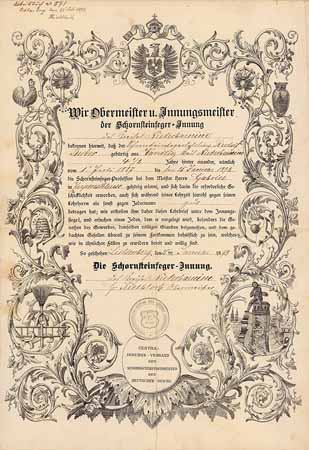 Schornsteinfeger-Innung, Central-Innungs-Verband der Schornsteinfegermeister des Deutschen Reichs