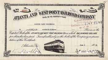 Atlanta & West Point Railroad