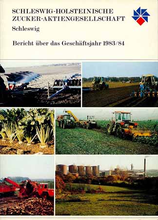 Geschäftsbericht 1983/84 der Schleswig-Holsteinische Zucker-Aktiengesellschaft