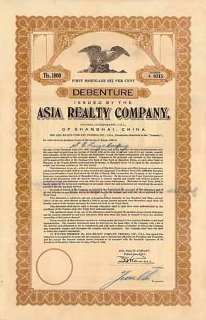 Asia Realty Co., Federal Inc., USA