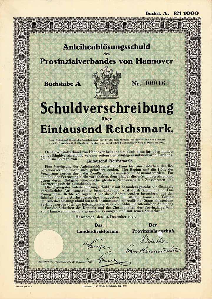 Provinzialverband von Hannover