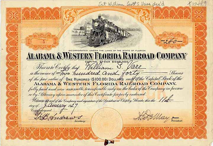 Alabama & Western Florida Railroad