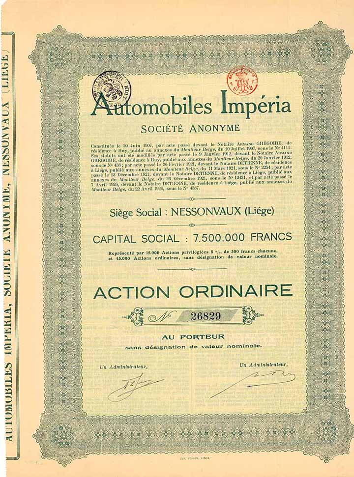 Automobiles Impéria S.A.