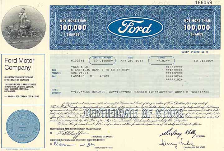 Ford Motor Co.