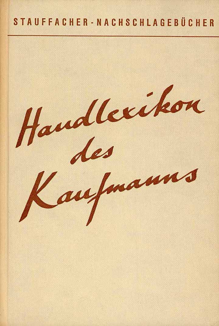 Handlexikon des Kaufmanns