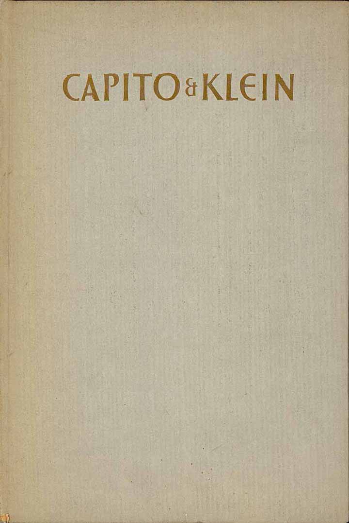 75 Jahre Qualitäts-Feinblech-Walzwerk Capito & Klein AG (1876 - 1951)