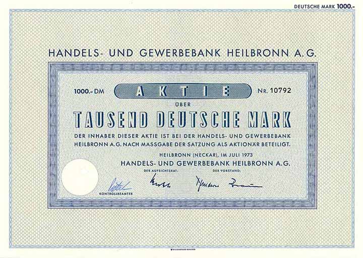 Handels- und Gewerbebank Heilbronn AG